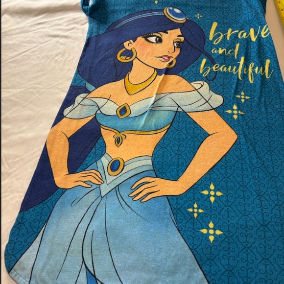 Disney Store Princess Aladdin Jasmine Nightshirt/gown/pjs Size 9/10 - Picture 2 of 5